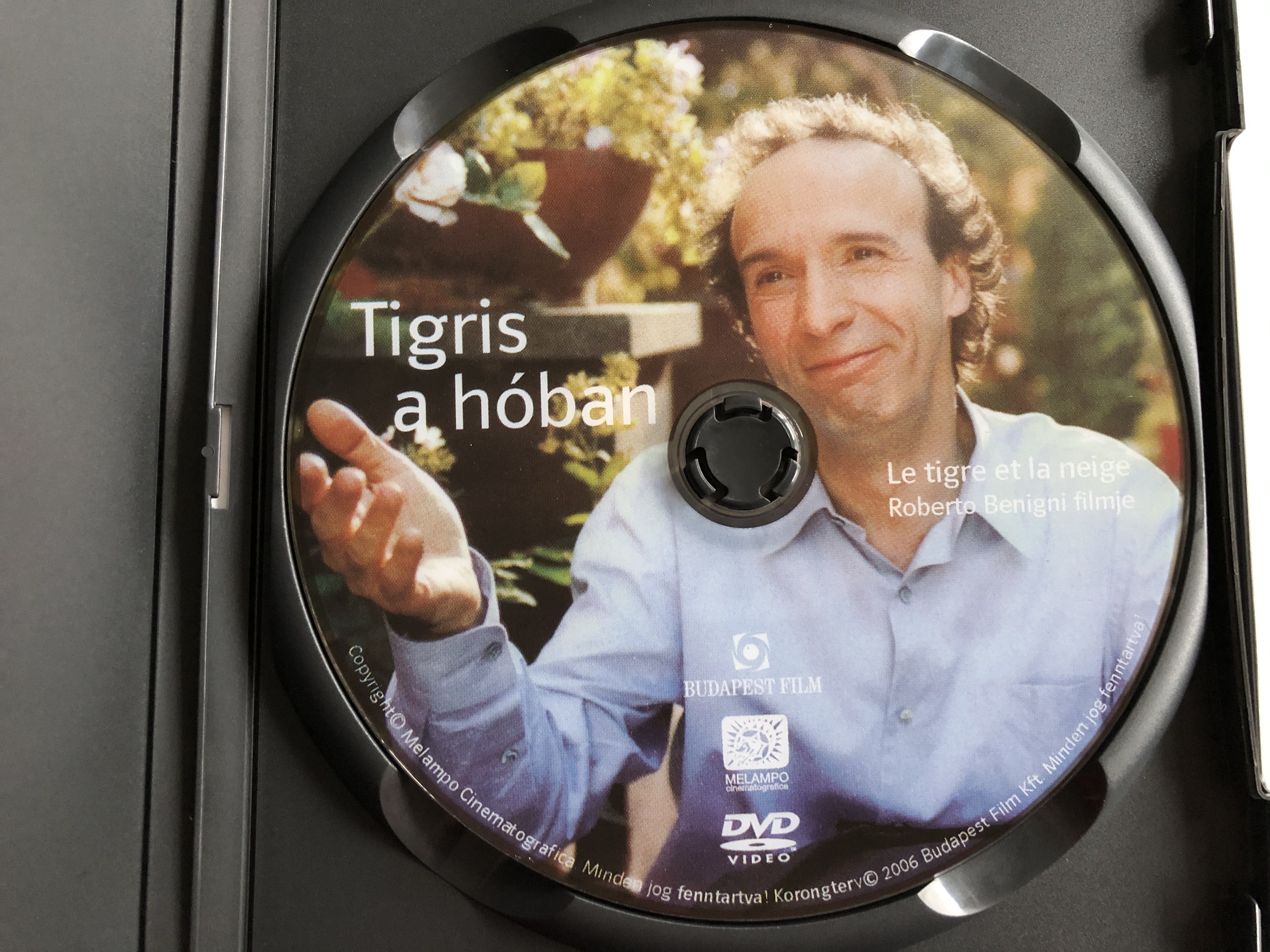Le tigre ey la neige DVD 2005 Tigris a hóban  1